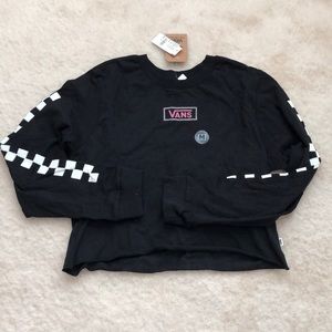 Vans off the wall crop top